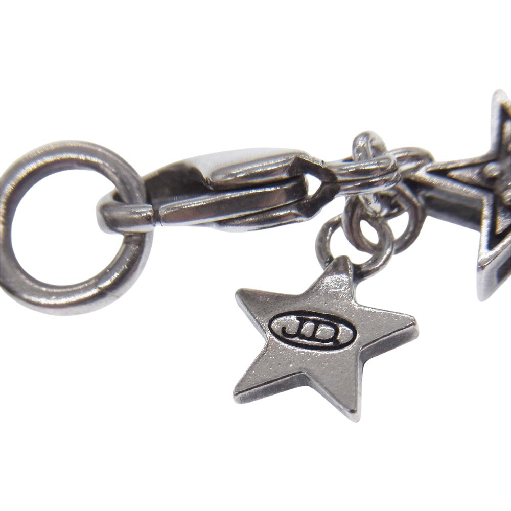 Justin Davis ジャスティンデイビス HOLLYWOOD BLVD ハリウッドブルーバード スター ブレスレット シルバー系【中古】