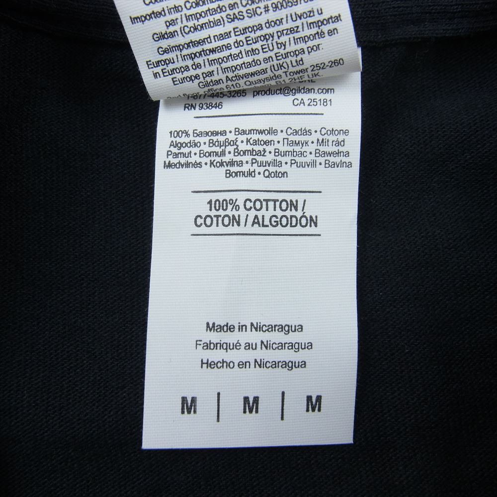 ティーアールフォーサスペンション バックプリント 長袖 Tシャツ ブラック系 M【中古】