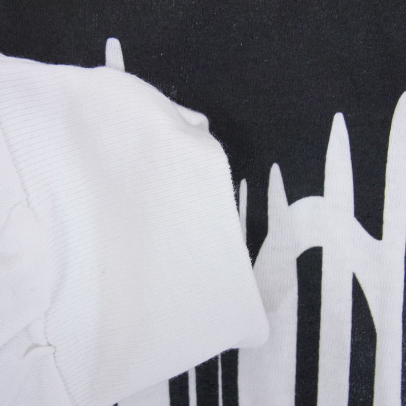 ティーアールフォーサスペンション プリント 長袖 Tシャツ ペンキ TR4S ロゴ ホワイト系 M【中古】