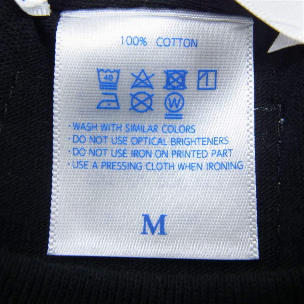 シャンティ ノーコーヒー NO COFFEE plantica SO SHANTii ロゴ プリント 半袖 Tシャツ ブラック ブラック系 M【中古】