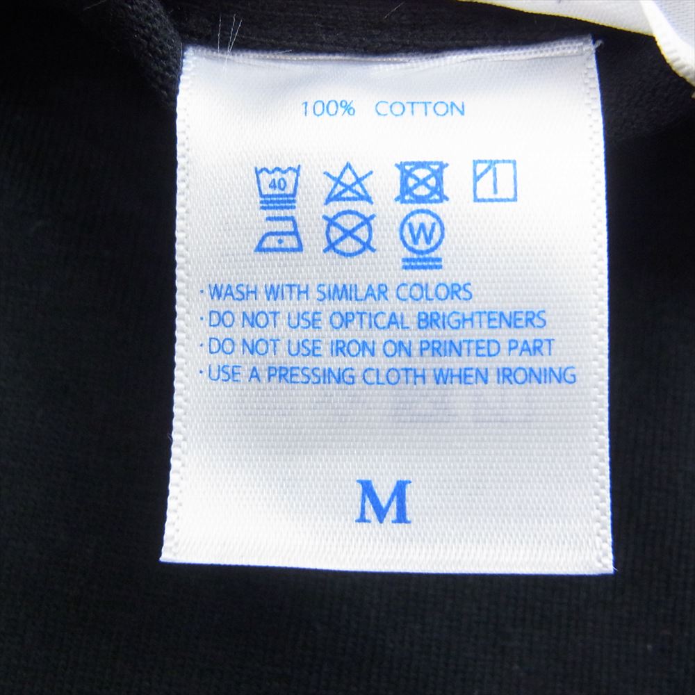 ノーコーヒー ブラックロゴ 袖プリント 長袖 Tシャツ ブラック系 M【中古】