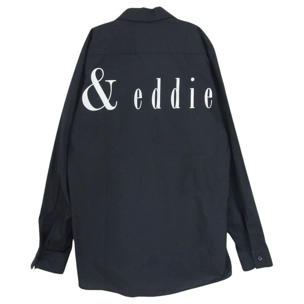 ティーアール サスペンション black eddie RED KAP ワークシャツ ブラック系 S【中古】