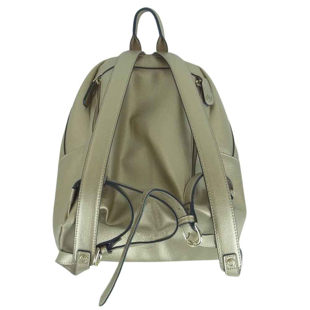 クレイサス カメリア バックパック リュック ゴールド系 メタリックカラー系【中古】