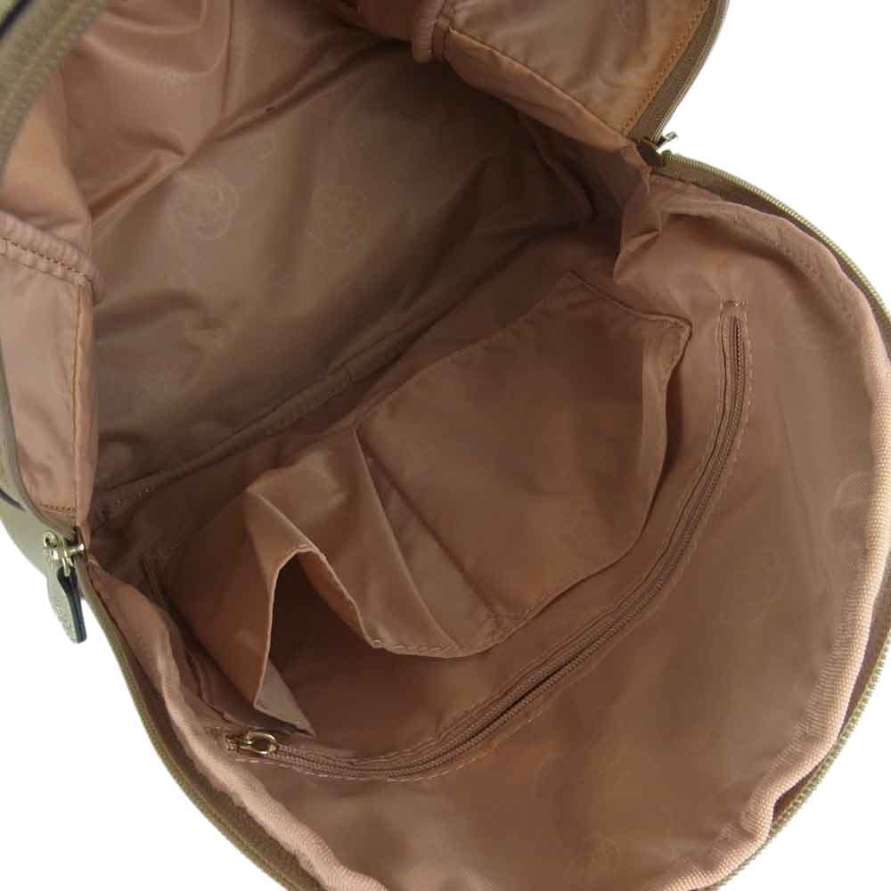 クレイサス カメリア バックパック リュック ゴールド系 メタリックカラー系【中古】