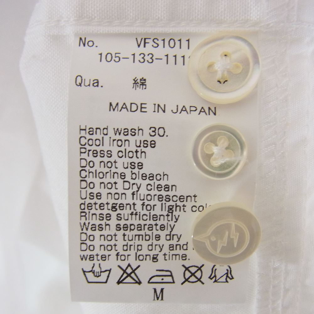 デニムバイヴァンキッシュ 裾ドローコード オックスフォード ボタンダウン 長袖シャツ ホワイト系 M【中古】