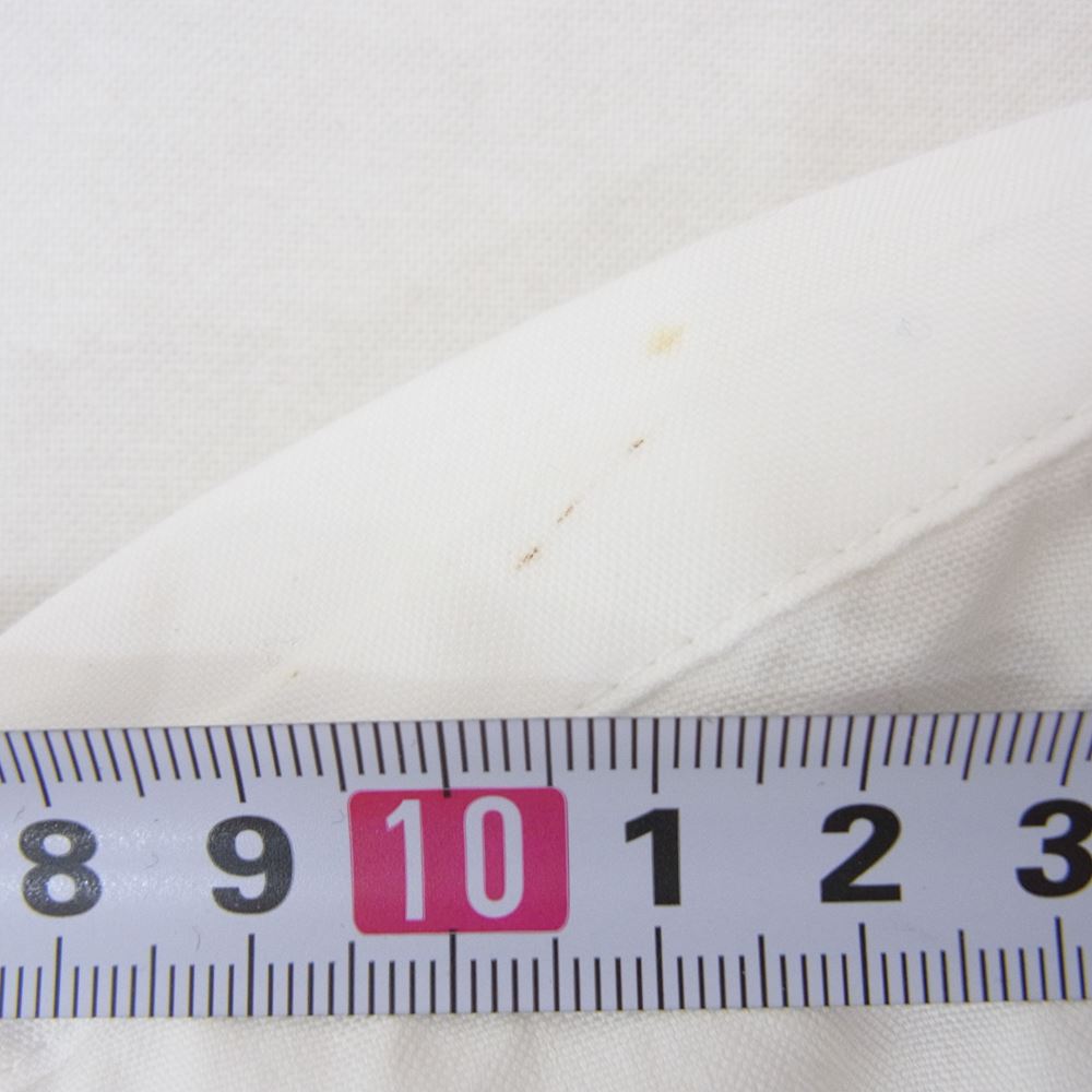 デニムバイヴァンキッシュ 裾ドローコード オックスフォード ボタンダウン 長袖シャツ ホワイト系 M【中古】