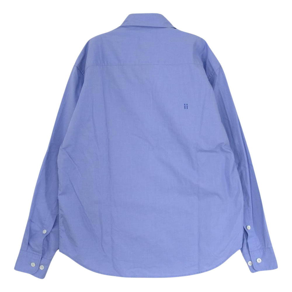 シャンティ CHANGE THE WORLD a little bit サックスブルー 長袖シャツ ブルー系 S【中古】