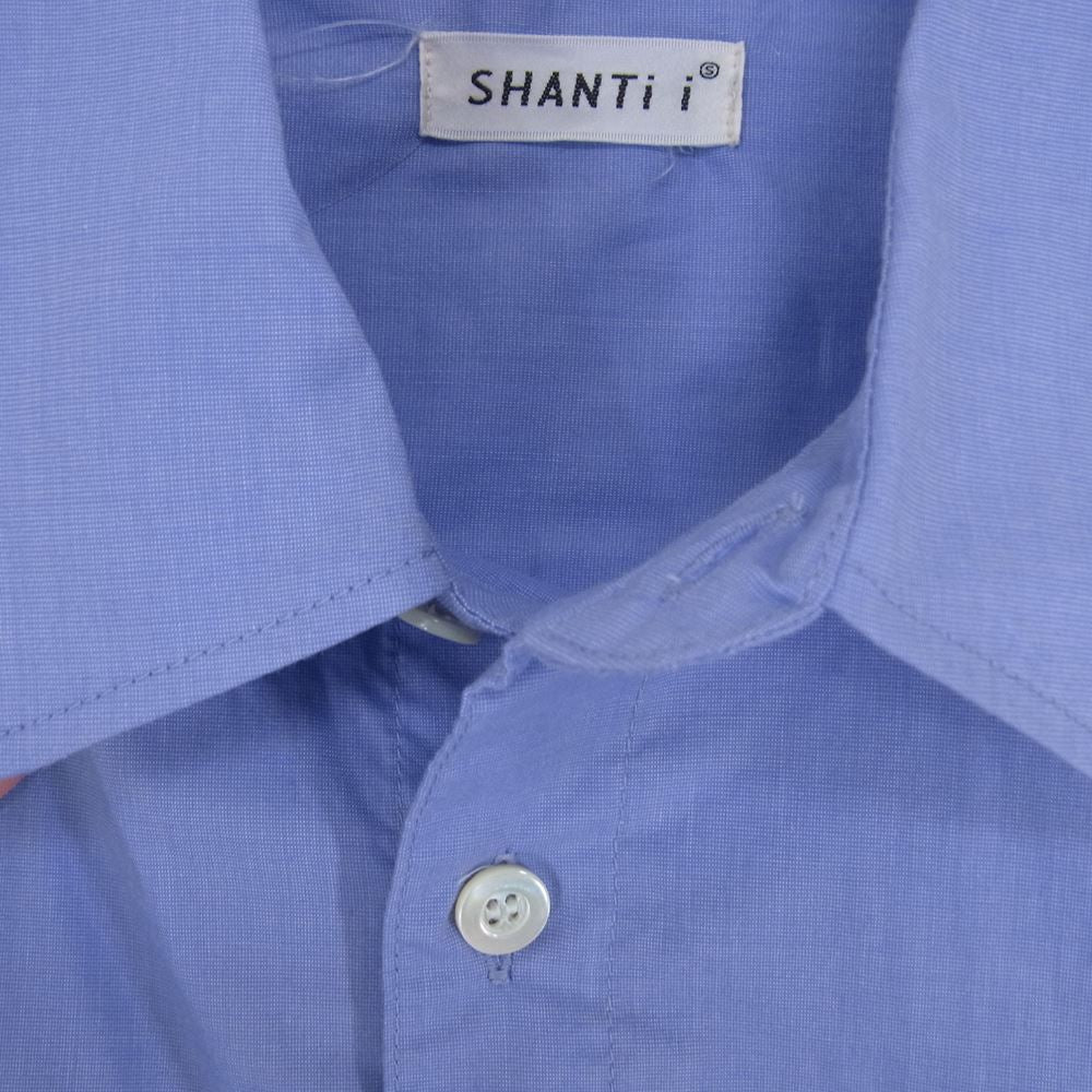 シャンティ CHANGE THE WORLD a little bit サックスブルー 長袖シャツ ブルー系 S【中古】