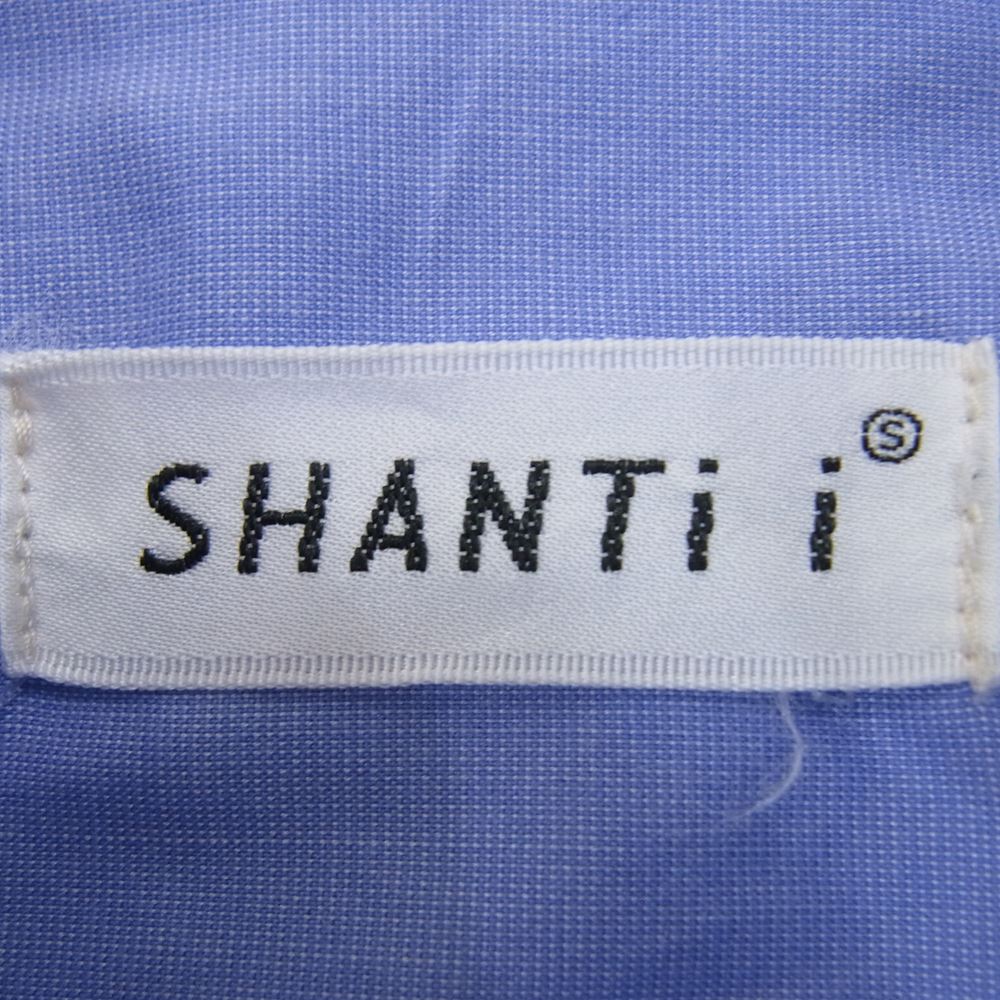 シャンティ CHANGE THE WORLD a little bit サックスブルー 長袖シャツ ブルー系 S【中古】