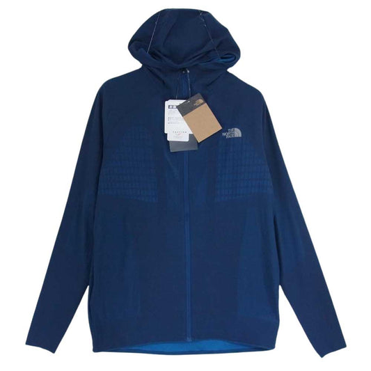 THE NORTH FACE ノースフェイス NT12275 BF Flight Engineered Hoodie フライト エンジニアード フーディ パーカー ブルー系 S【新古品】【未使用】【中古】