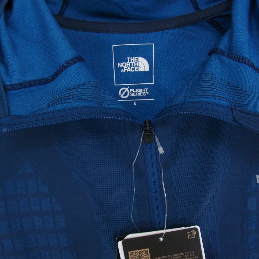 THE NORTH FACE ノースフェイス NT12275 BF Flight Engineered Hoodie フライト エンジニアード フーディ パーカー ブルー系 S【新古品】【未使用】【中古】