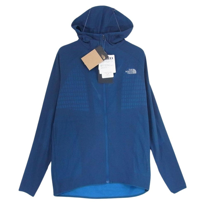 THE NORTH FACE ノースフェイス NT12275 BF Flight Engineered Hoodie フライト エンジニアード フーディ パーカー ブルー系 S【新古品】【未使用】【中古】