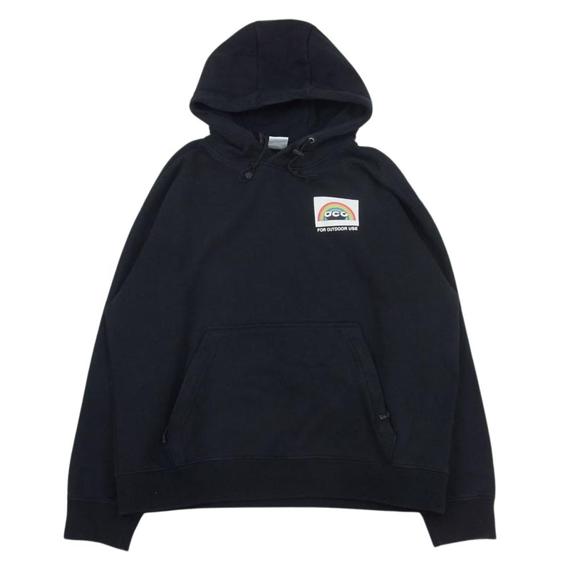 NIKE ナイキ DJ1294-010 ACG GFX Hoodie プルオーバー フーディ パーカー ブラック系 L【中古】