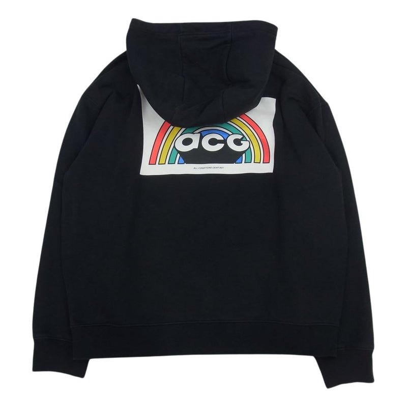 NIKE ナイキ DJ1294-010 ACG GFX Hoodie プルオーバー フーディ パーカー ブラック系 L【中古】