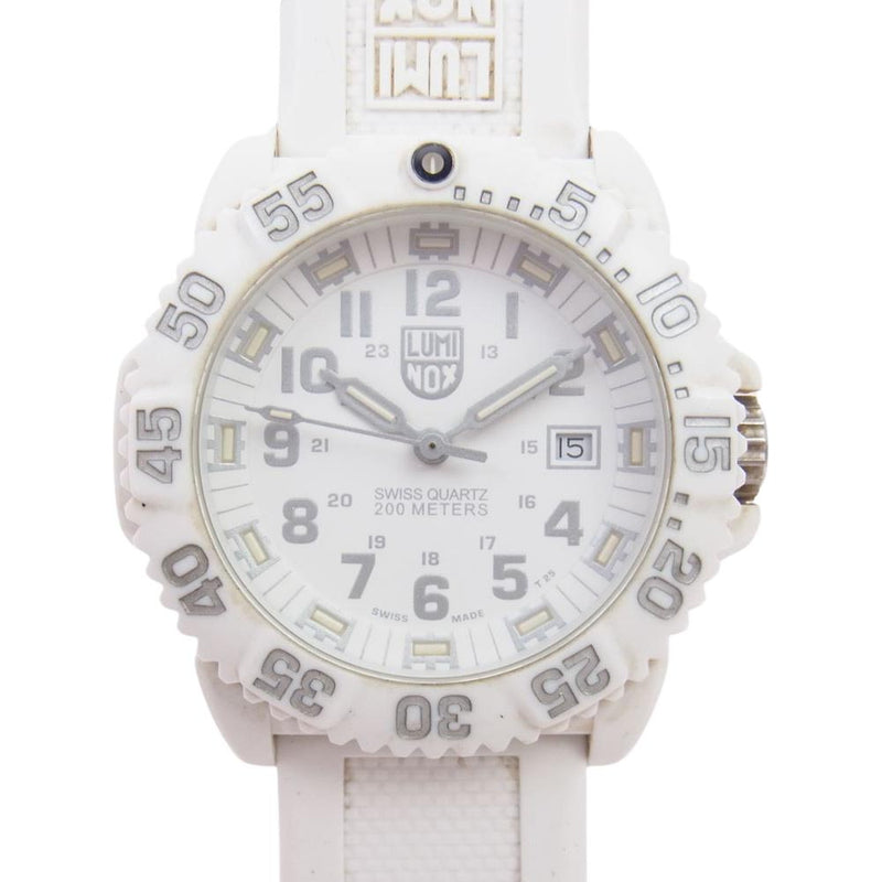 LUMINOX ルミノックス NAVY SEAL 3500 SERIES Ref.3507 Whiteout ホワイトアウト リストウォッチ 腕時計 ホワイト系【中古】