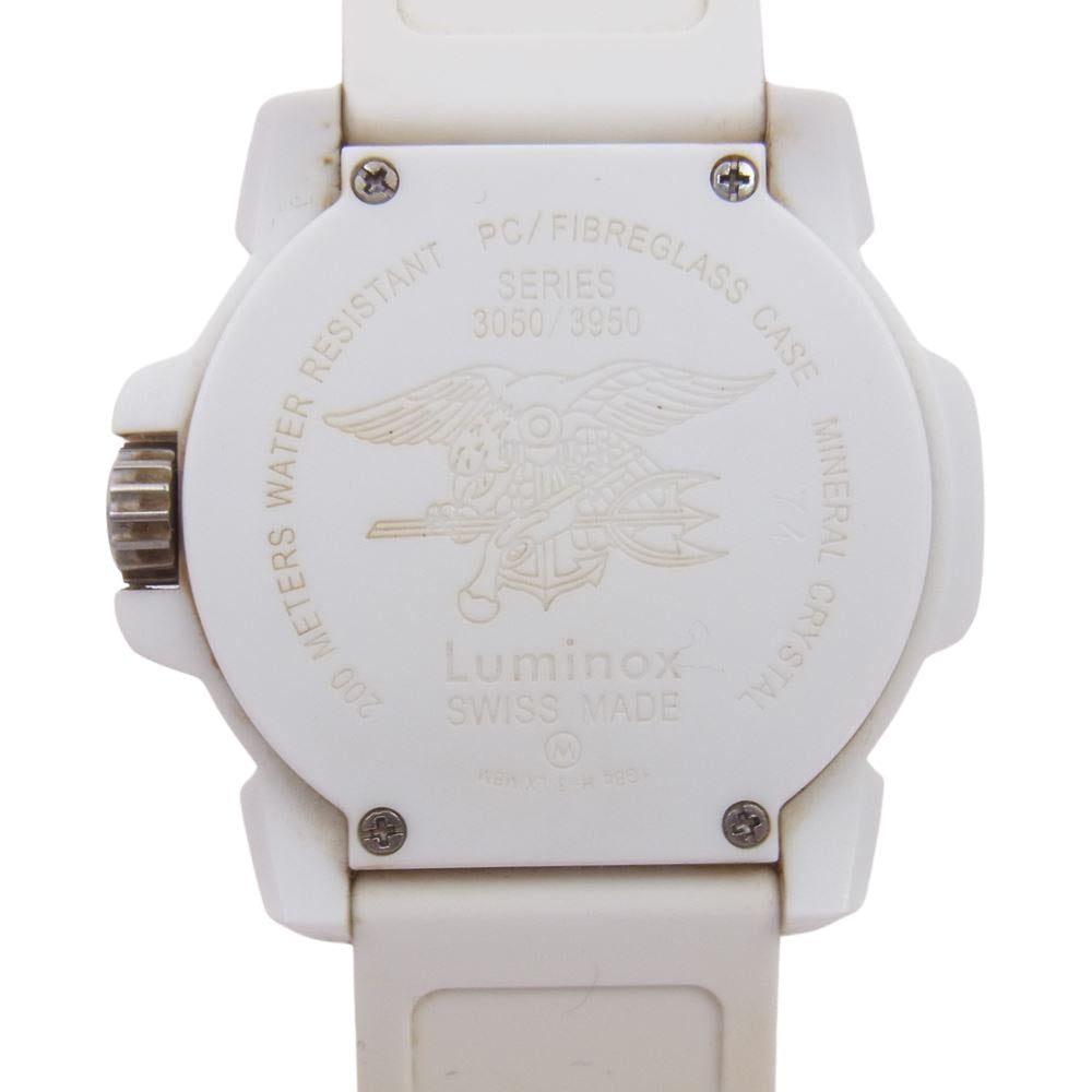 LUMINOX ルミノックス NAVY SEAL 3500 SERIES Ref.3507 Whiteout ホワイトアウト リストウォッチ 腕時計 ホワイト系【中古】