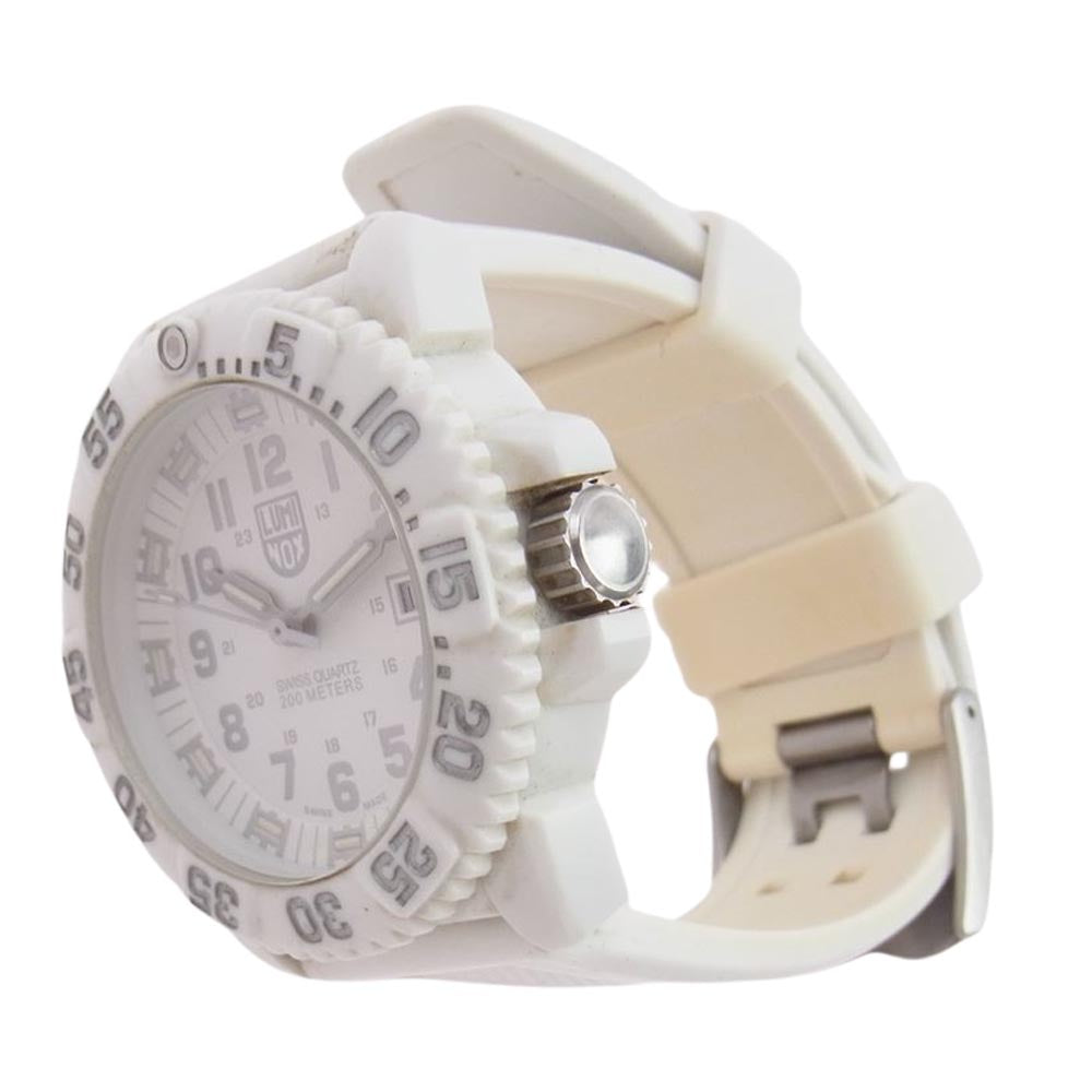 LUMINOX ルミノックス NAVY SEAL 3500 SERIES Ref.3507 Whiteout ホワイトアウト リストウォッチ 腕時計 ホワイト系【中古】