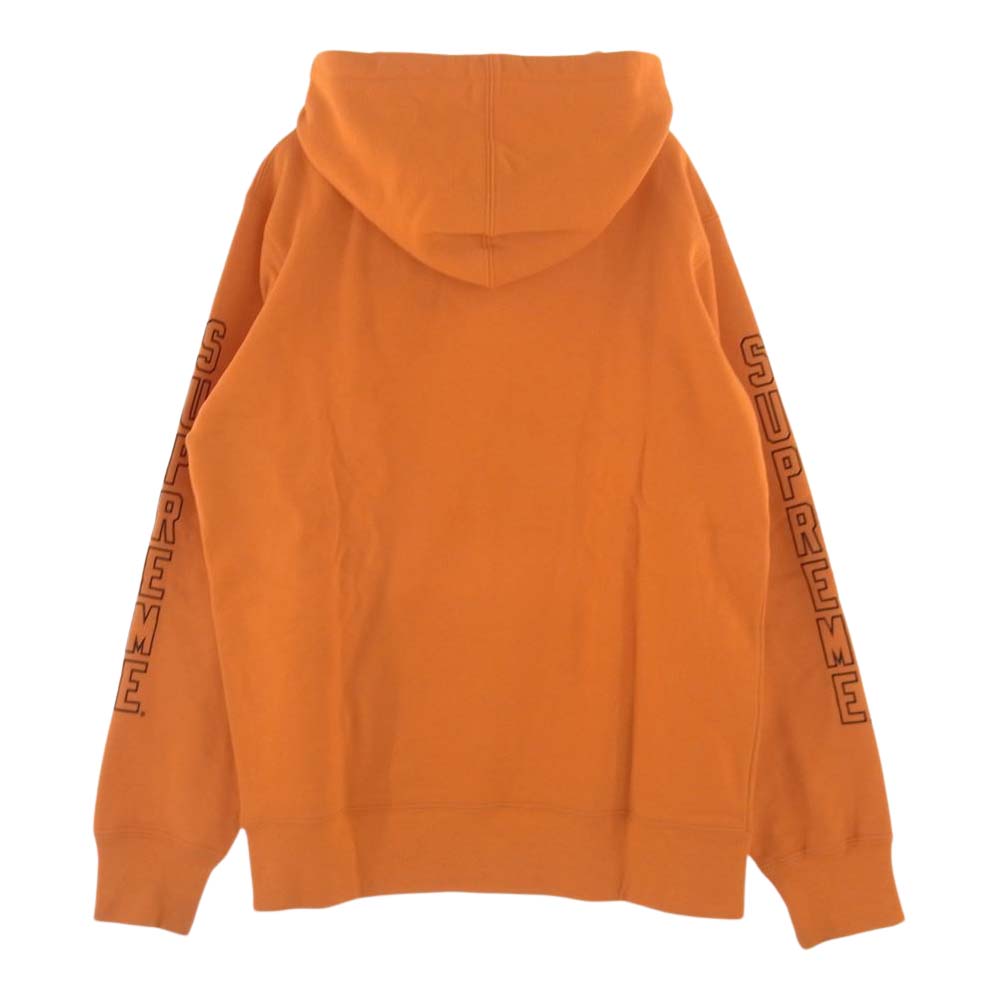 Supreme シュプリーム 17AW Vampirella Hooded Sweatshirt ヴァンピレラ フーデッド スウェットシャツ パーカー プリント オレンジ系 M【中古】