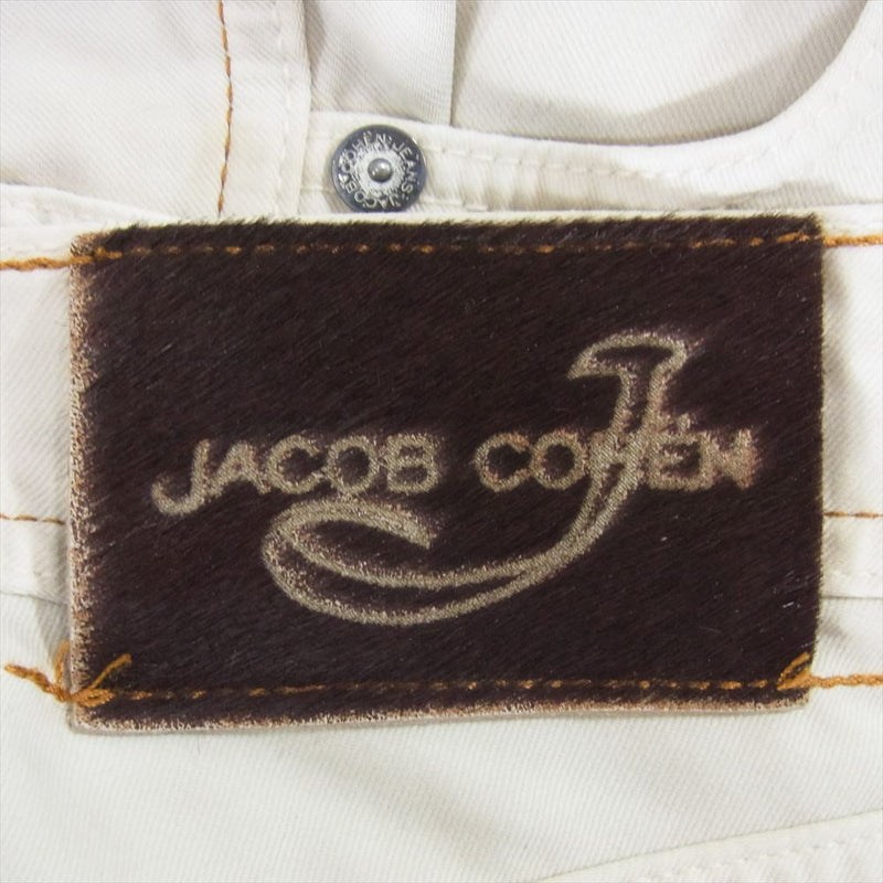 JACOB COHEN ヤコブコーエン J610 ストレート デニム パンツ ジーンズ オフホワイト系 30【中古】