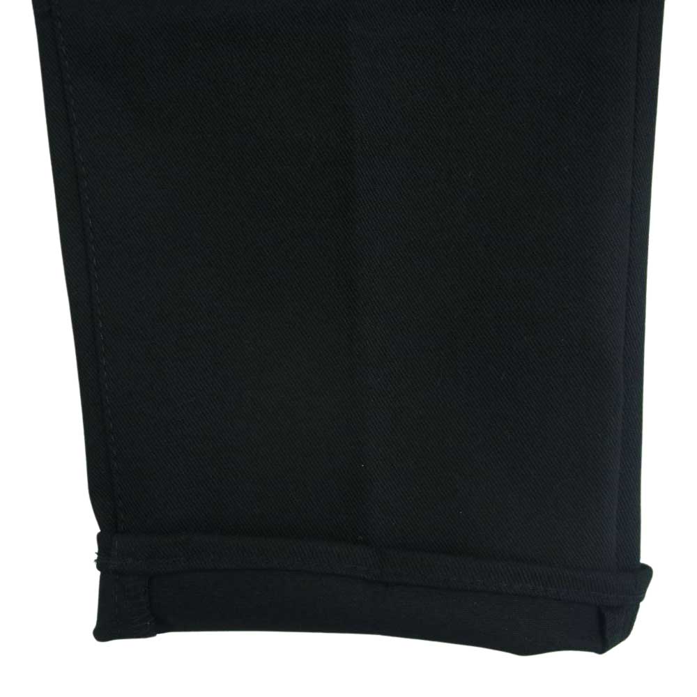 ONE GRAVITY ワングラビティ 23SS 31-234-07-020053 Tapered Track Pants モンスター ラバー ストレッチ トラック パンツ ジーンズ ブラック系 L【新古品】【未使用】【中古】