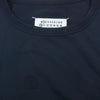 MAISON MARGIELA メゾンマルジェラ 23SS S50GC0684 カレンダーロゴ刺繍 クルーネック 半袖 Tシャツ ダークネイビー系 XL【新古品】【未使用】【中古】