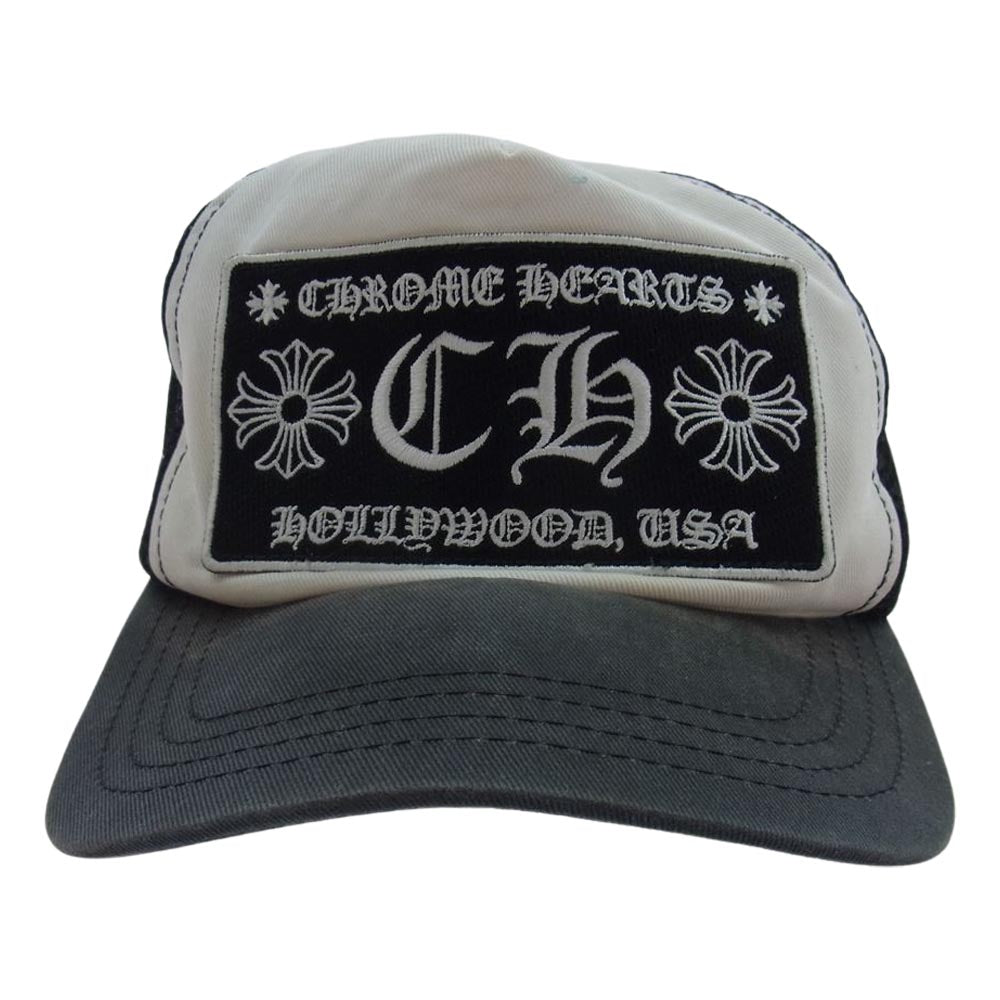 CHROME HEARTS クロムハーツ（原本無） TRUCKER CAP CHパッチ トラッカー キャップ ブラック系 表記サイズ無し【中古】