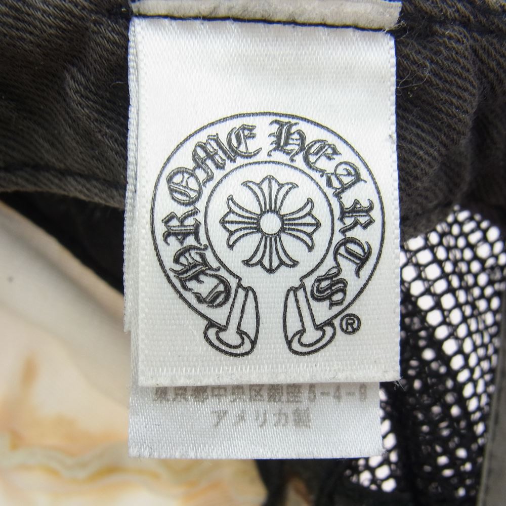 CHROME HEARTS クロムハーツ（原本無） TRUCKER CAP CHパッチ トラッカー キャップ ブラック系 表記サイズ無し【中古】