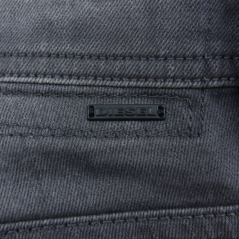 DIESEL ディーゼル 00T0010859X THOMMER スリム スキニー デニム パンツ ブラック系 W28【中古】