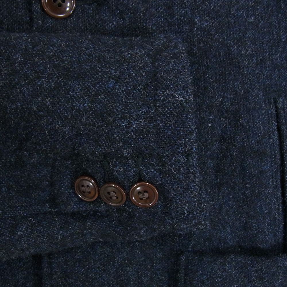 スティルバイハンド JK0114 MOONツイード JKT ウール テーラードジャケット インディゴブルー系 46【中古】