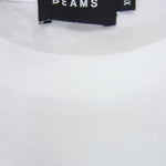 BEAMS ビームス × PAPERBOY ペーパーボーイ ICE アイス ロゴ Tシャツ ホワイト系 XL【中古】