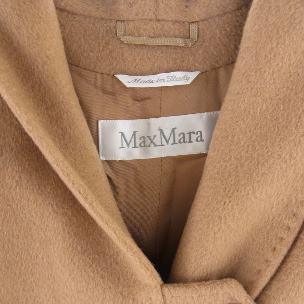 MAX MARA マックスマーラ 73136 白タグ イタリア製 ピュアキャメル