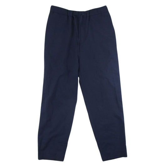 エイトン PRAGSM0203 WOOL OXFORD TAPERED EASY PANTS ウール オックスフォード テーパード イージーパンツ ネイビー系 04【中古】