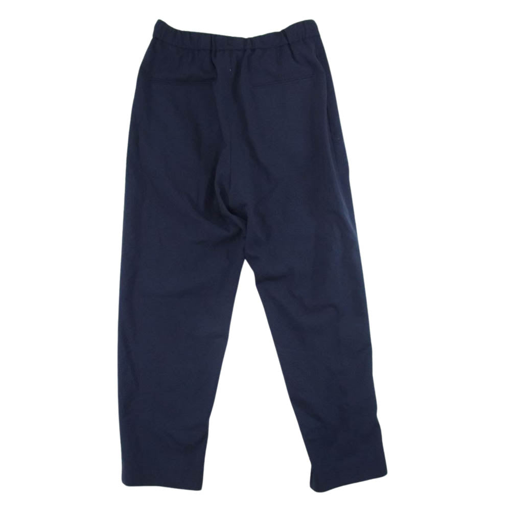 エイトン PRAGSM0203 WOOL OXFORD TAPERED EASY PANTS ウール オックスフォード テーパード イージーパンツ ネイビー系 04【中古】