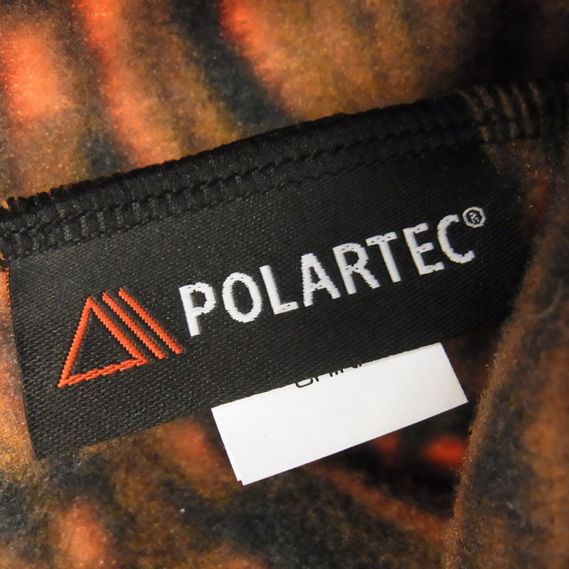 Supreme シュプリーム 21AW Polartec Balaclava Tiger ポーラテック バラクラバ オレンジ系 ブラック系【美品】【中古】