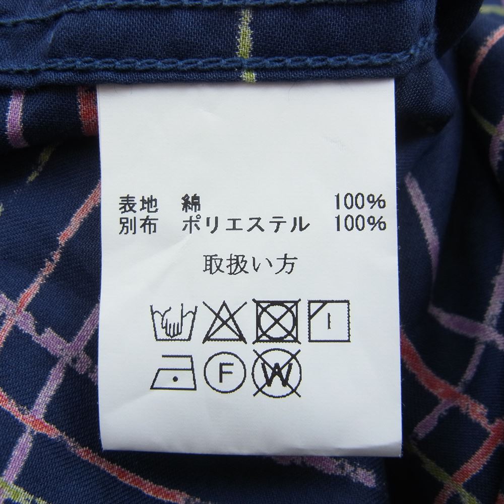 JELADO ジェラード STARRY GATE Vincent Shirts ヴィンセント 半袖 シャツ ネイビー系 XS【中古】