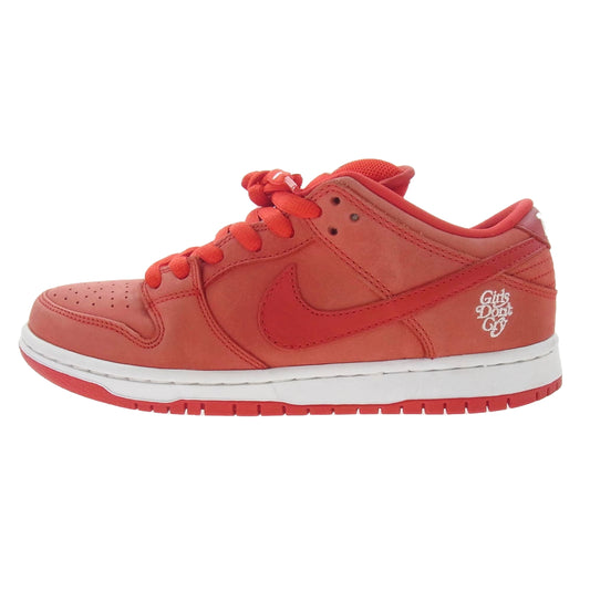 NIKE ナイキ BQ6832-600 × Girls Don't Cry ガールズ ドント クライ B Dunk Low Pro QS Red ダンク ロー プロ QS レッド スニーカー レッド系 26cm【中古】