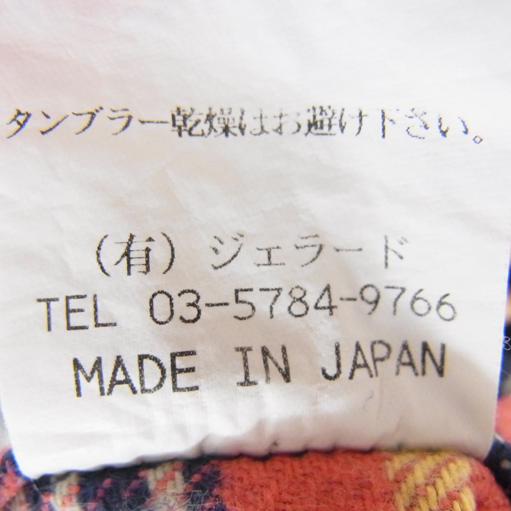 JELADO ジェラード チェック 長袖 シャツ マルチカラー系 S【中古】