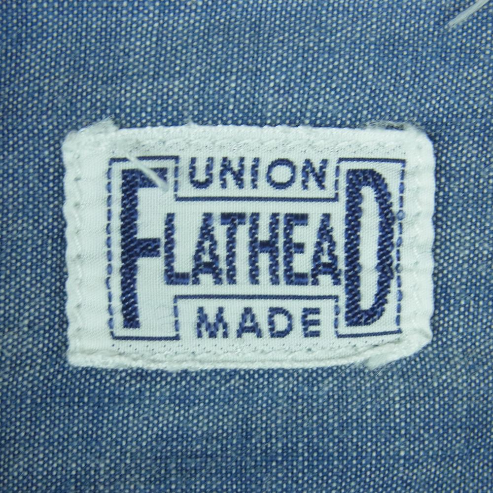 THE FLAT HEAD ザフラットヘッド 7010W DENIM WORK SHIRT デニム 長袖