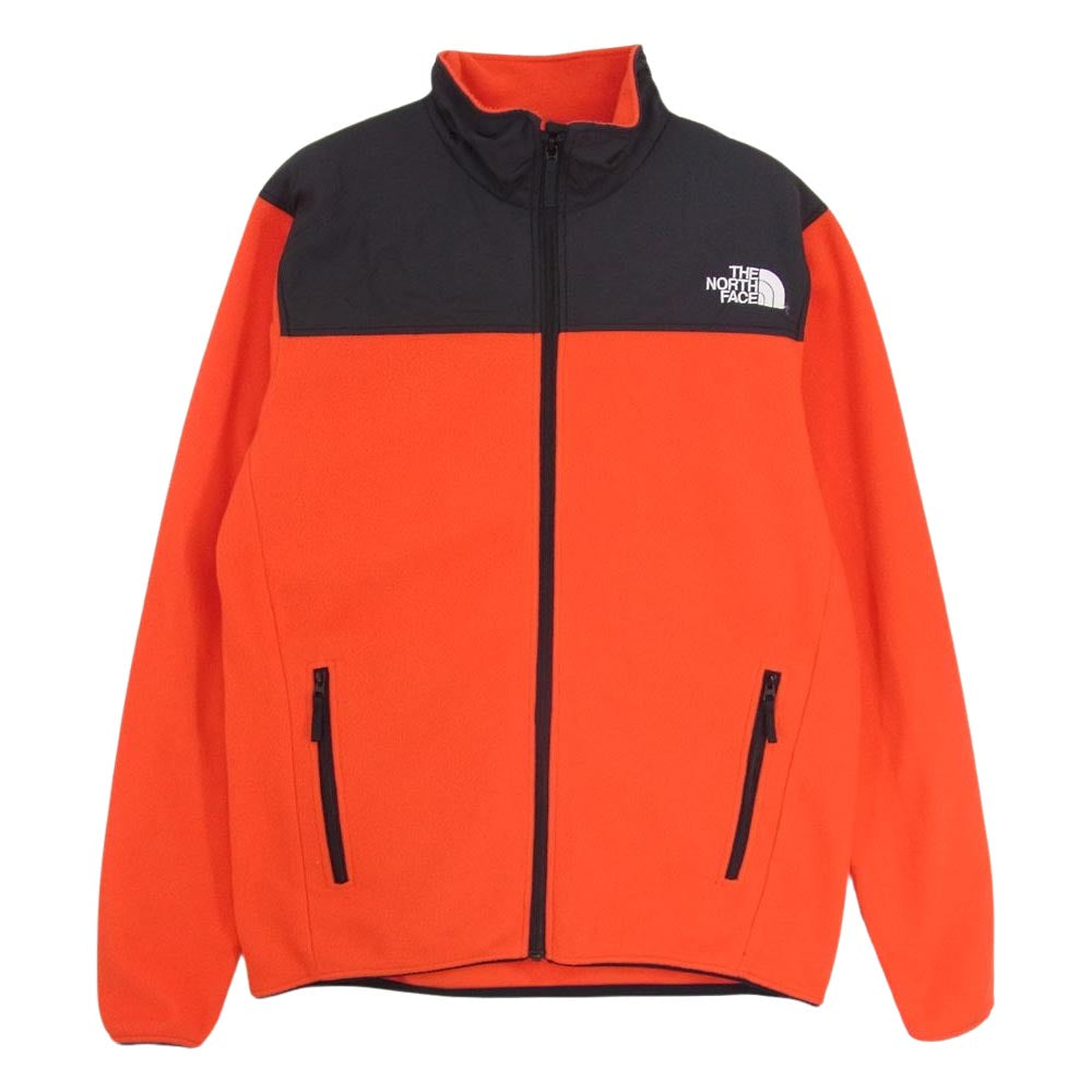 THE NORTH FACE ノースフェイス NL61804 MOUNTAIN VERSA MICRO JACKET マウンテン バーサ マイクロ フリースジャケット レッド系 S【中古】