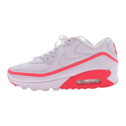 NIKE ナイキ CJ7197-103 × UNDEFEATED アンディフィーテッド Air Max 90 エア マックス スニーカー ホワイト系 28cm【中古】
