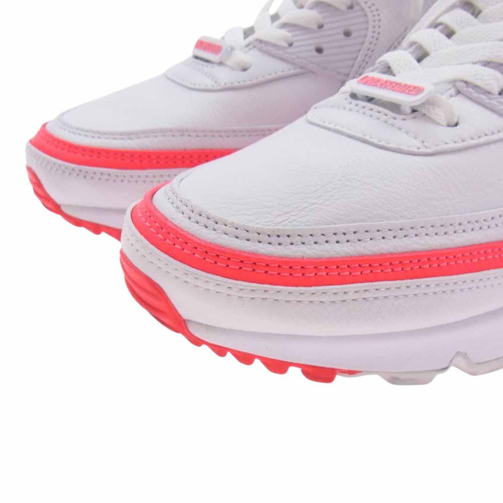 NIKE ナイキ CJ7197-103 × UNDEFEATED アンディフィーテッド Air Max 90 エア マックス スニーカー ホワイト系 28cm【中古】