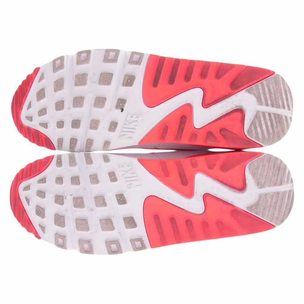NIKE ナイキ CJ7197-103 × UNDEFEATED アンディフィーテッド Air Max 90 エア マックス スニーカー ホワイト系 28cm【中古】
