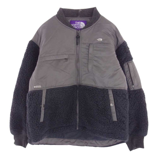 THE NORTH FACE ノースフェイス NA2151N PURPLE LABEL パープルレーベル Wool Boa Fleece Denali Jacket ウール ボア フリース デナリジャケット グレー系 WS【中古】