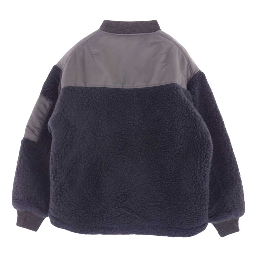 THE NORTH FACE ノースフェイス NA2151N PURPLE LABEL パープルレーベル Wool Boa Fleece Denali Jacket ウール ボア フリース デナリジャケット グレー系 WS【中古】