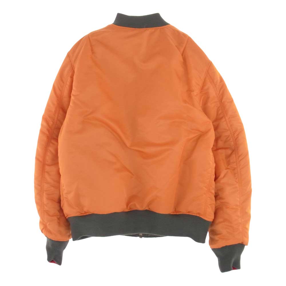 Supreme シュプリーム 16AW × UNDERCOVER アンダーカバー Reversible MA-1 リバーシブル ブルゾン モスグリーン系 S【中古】