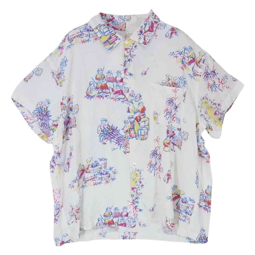 PORTER CLASSIC ポータークラシック 20SS HAWAIIAN HISTORY ALOHA SHIRT ハワイアンヒストリー アロハシャツ XS【中古】