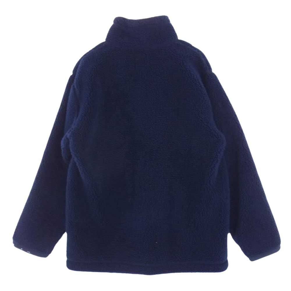PORTER CLASSIC ポータークラシック 22AW DISNEY MICKEY MOUSE MODEL SHEET ART PC FLEECE COLLECTION ZIP UP JACKET ディズニー ミッキーマウス フリースジャケット ネイビー系 2【中古】