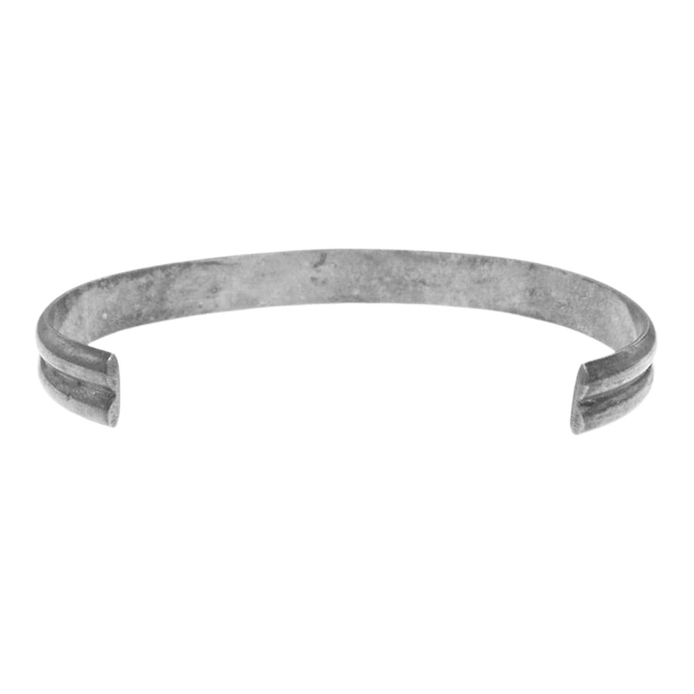 ナバホ BANGLE スタンプ バングル シルバー系【中古】