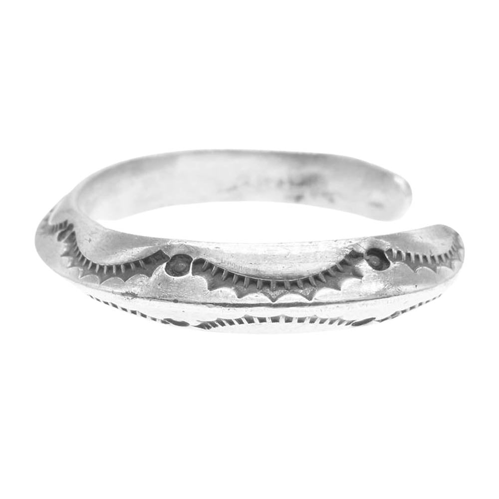 ナバホ  BANGLE トライアングル バングル  シルバー系【中古】