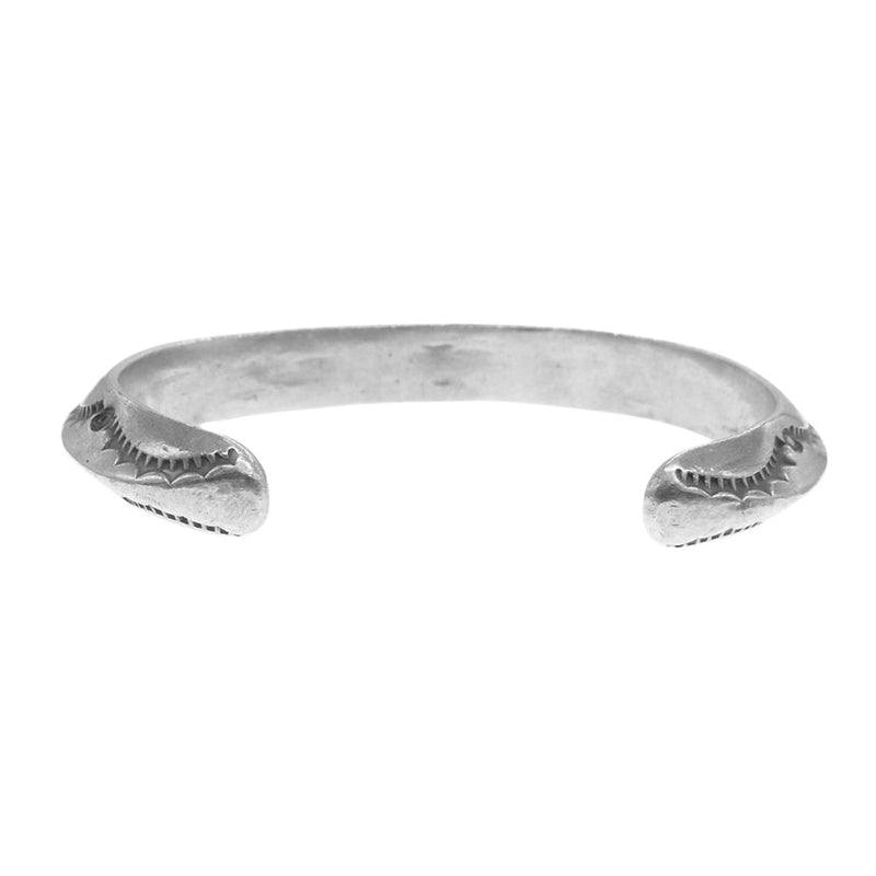 ナバホ  BANGLE トライアングル バングル  シルバー系【中古】